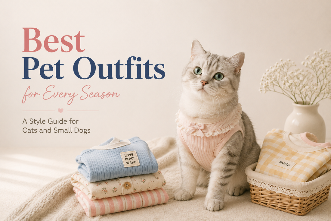 Best Pet Outfits for Every Season – A Style Guide for Cats and Small Dogs