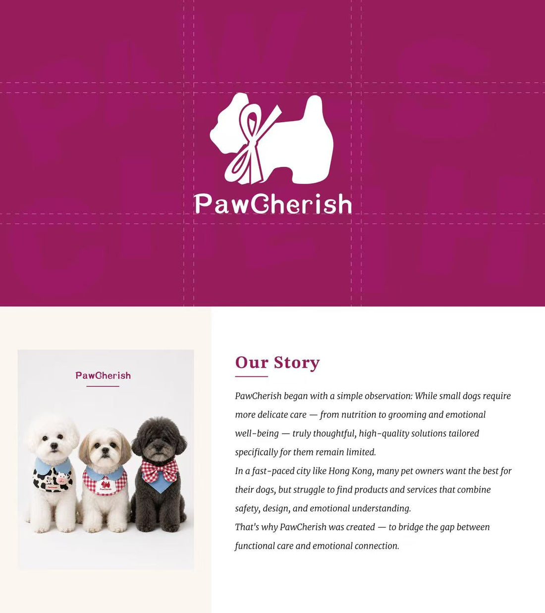 About PawCherish: Designed for Everyday Comfort, Made with Love