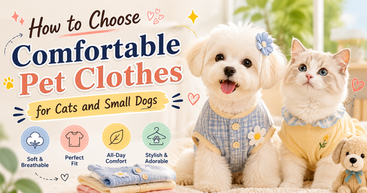How to Choose Comfortable Pet Clothes for Cats and Small Dogs
