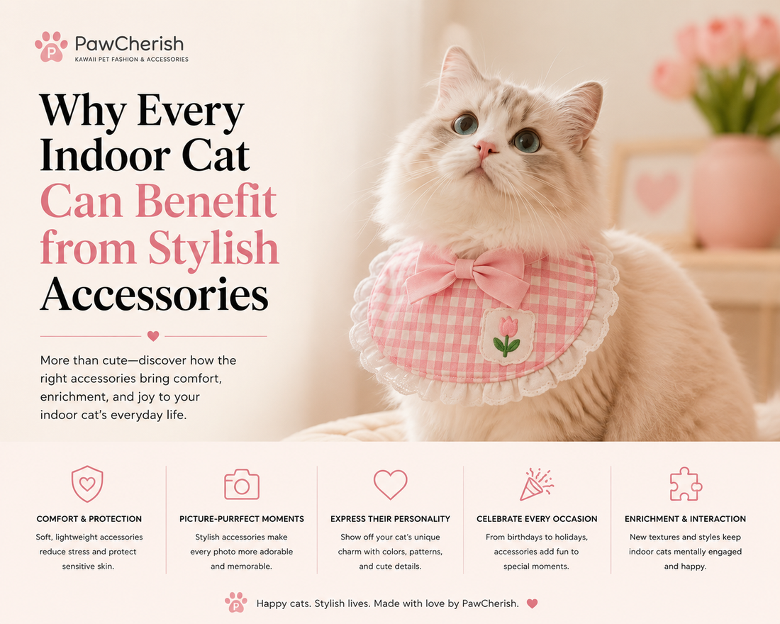 Why Every Indoor Cat Can Benefit from Stylish Accessories