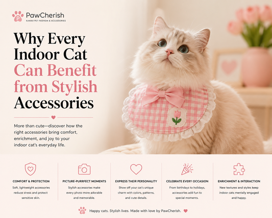 Why Every Indoor Cat Can Benefit from Stylish Accessories