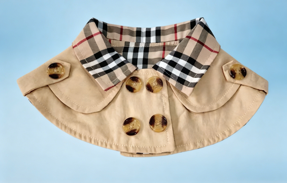 Trench Coat Pet Collar