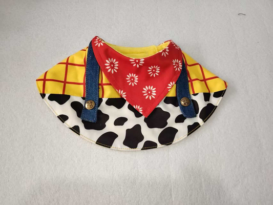 Woody Cowboy Pet Bandana Collar