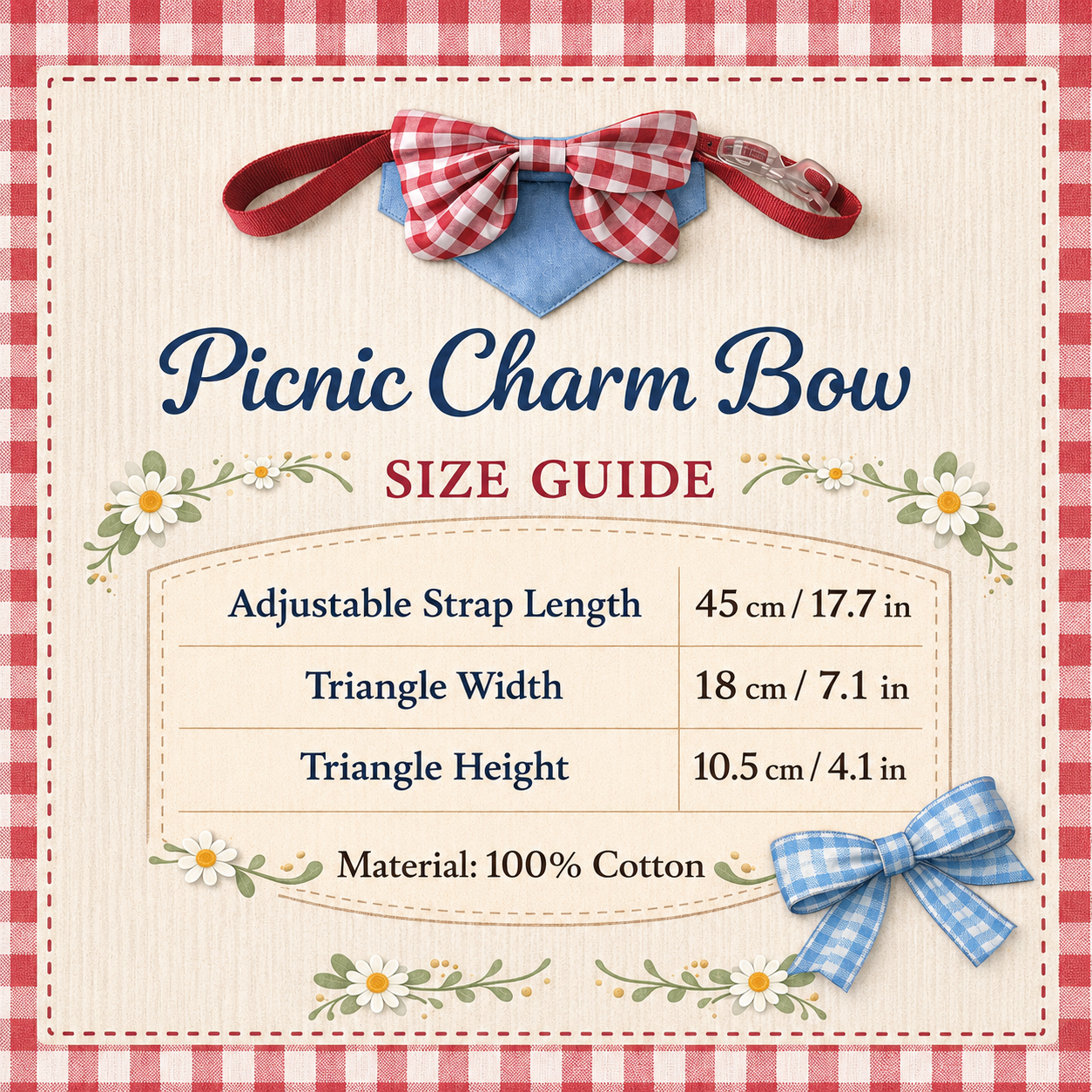 Picnic Charm Bow