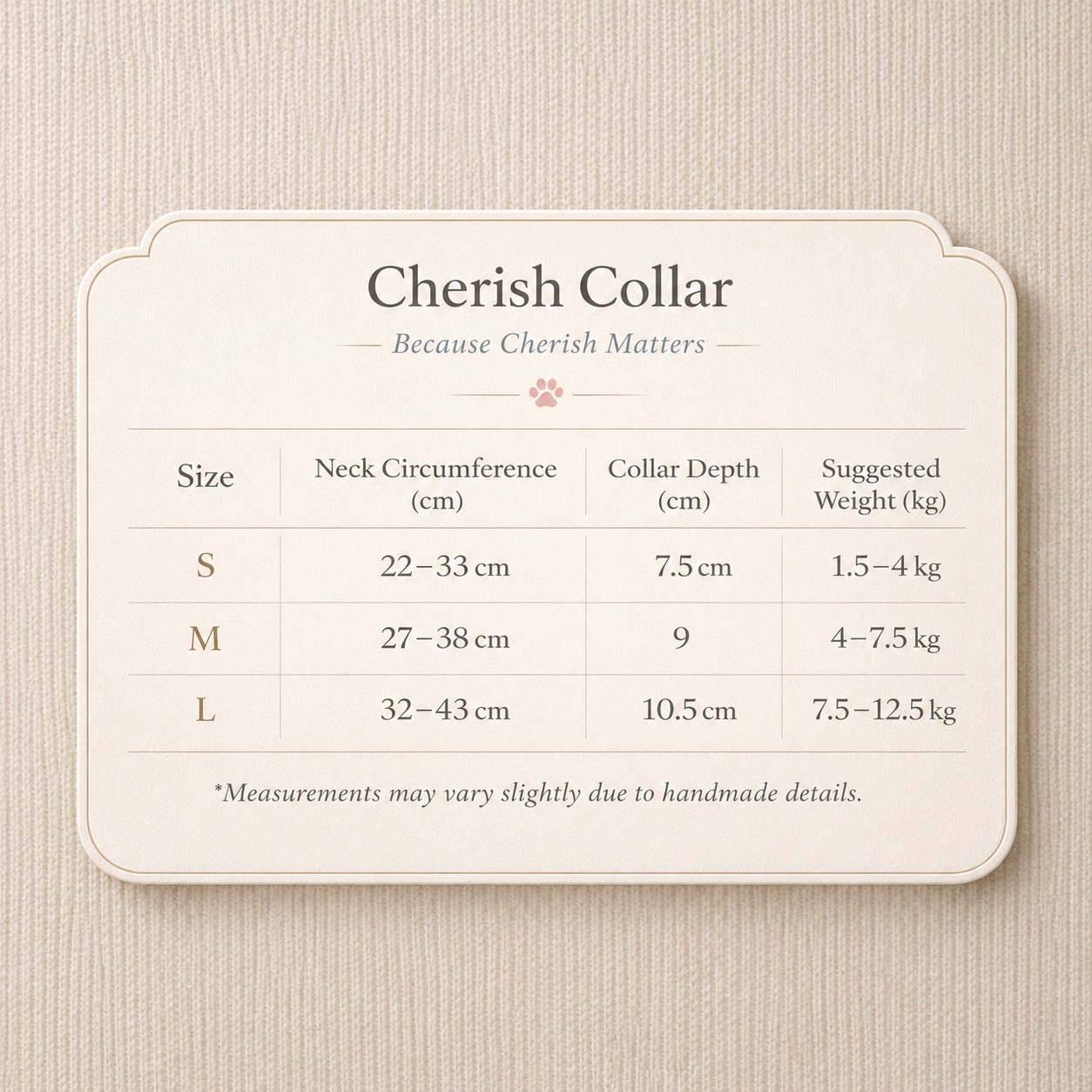 Cherish Collar