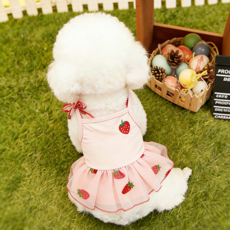 Strawberry Tulle Kiss