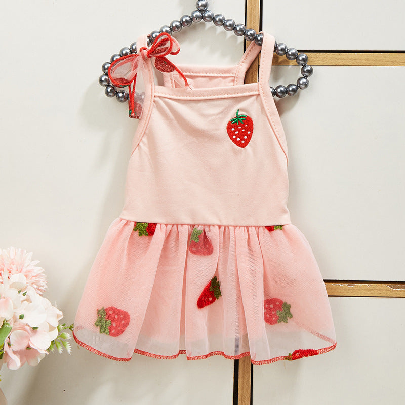 Strawberry Tulle Kiss
