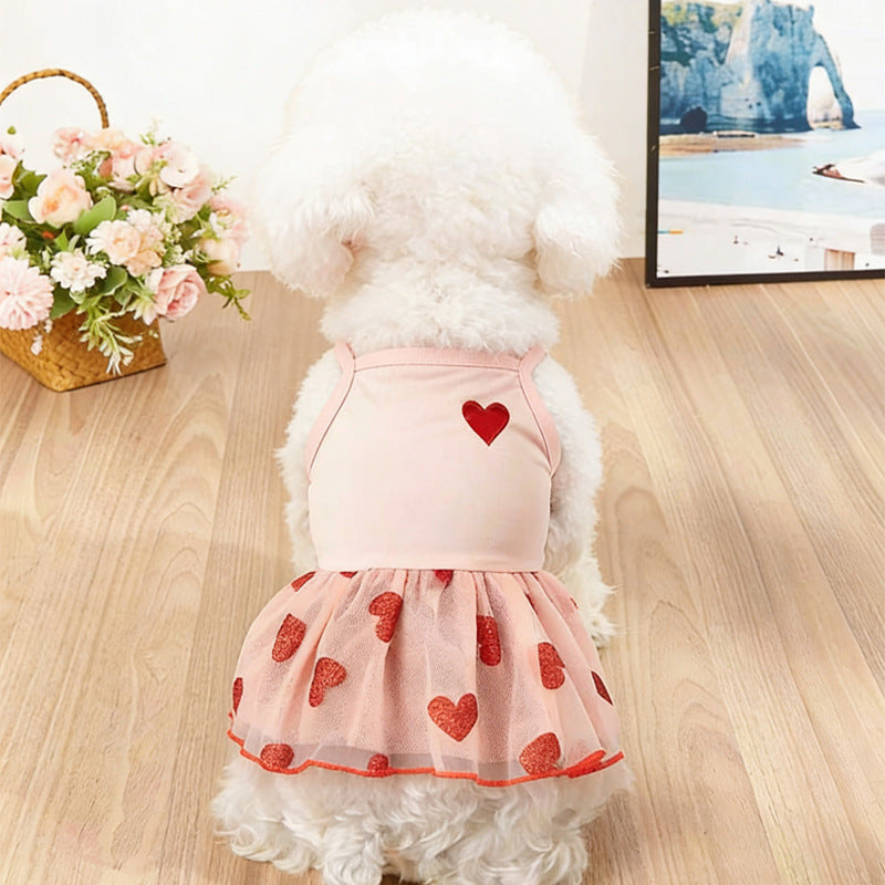 Strawberry Tulle Kiss